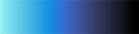 Color gradient fading from light blue to black
